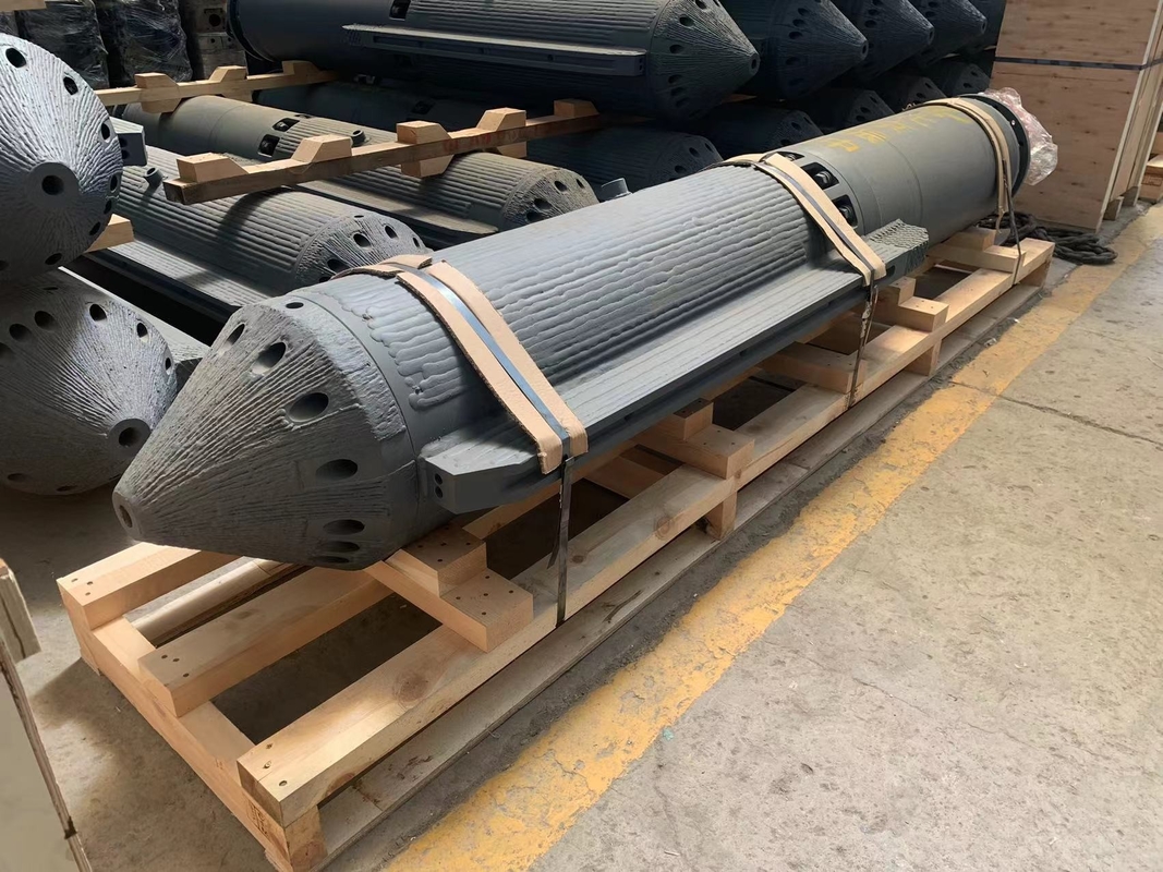 Équipement de technique de flottaison de vibro entrepreneurs d'empilage de vibro de 130 kilowatts 377mm pour l'amélioration douce de couche de sol