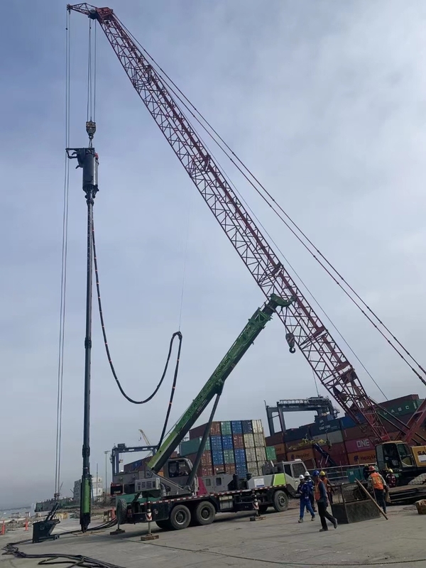 Contrôle de l'entraînement de l'inverseur Vibroflot pour la colonne de pierre de remplacement Vibro
