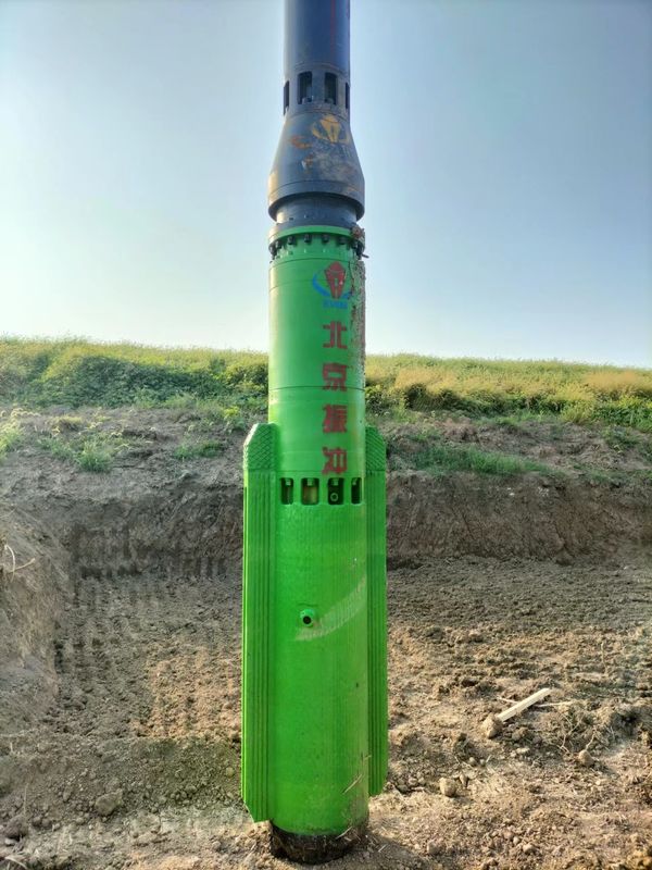 DN325 Pipe d'alimentation et fréquence de vibration de 45 à 55 Hz dans le Vibroflot BVEM pour les vibrations à haute fréquence