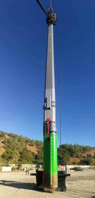 DN325 Fréquence de vibration du tuyau d'alimentation de 45-55 Hz Inde Performance fiable de la construction Vibroflot