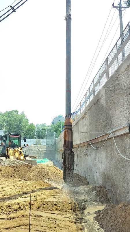 BVEM 105kW équipement hydraulique Vibroflot Avec 176kW power pack pour l'amélioration de grotte Construction