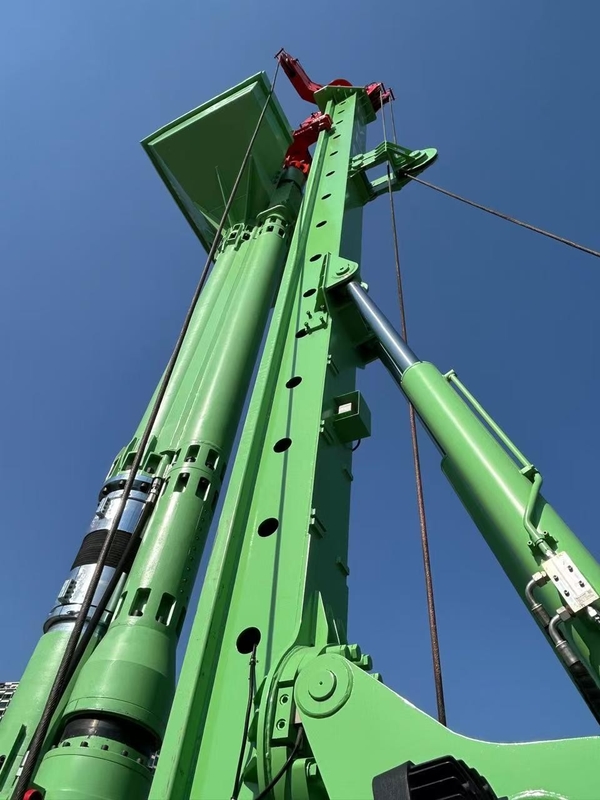 Améliorer les conditions du sol avec des équipements Vibroflot pour les plates-formes en acier au carbone durable dans un environnement de 0 à 50 °C