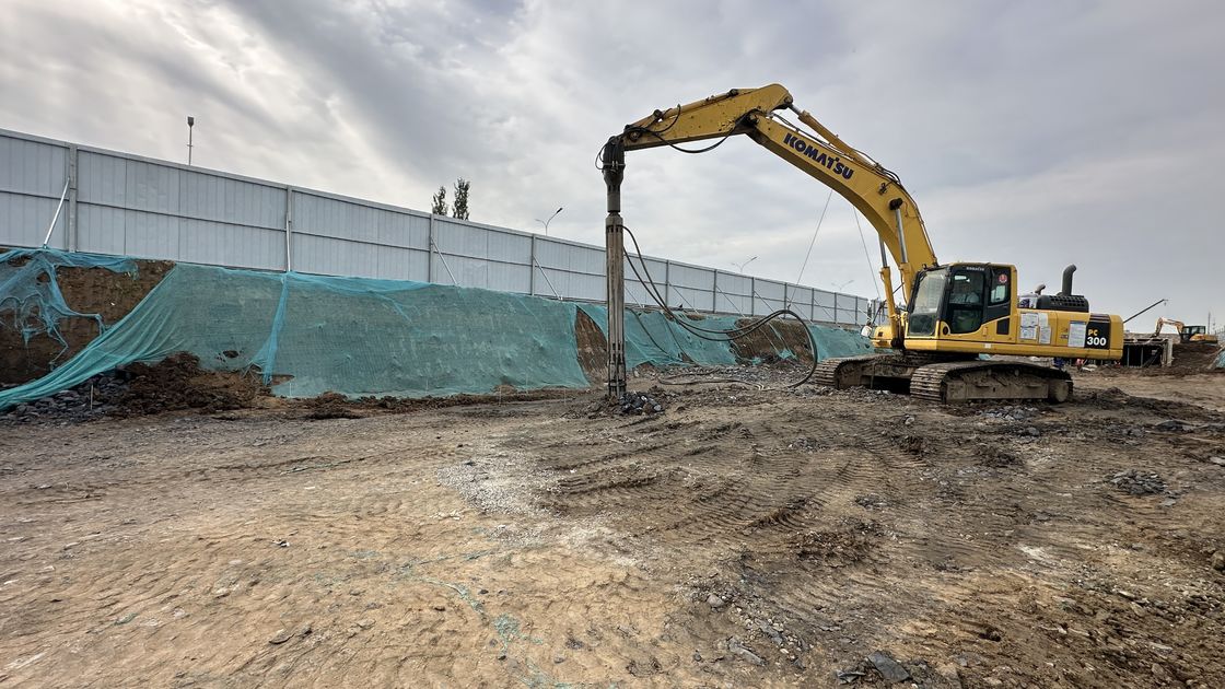 426 mm de diamètre Vibroflot Vibro Compaction Piling Le choix ultime pour les fondations d'amélioration du sol
