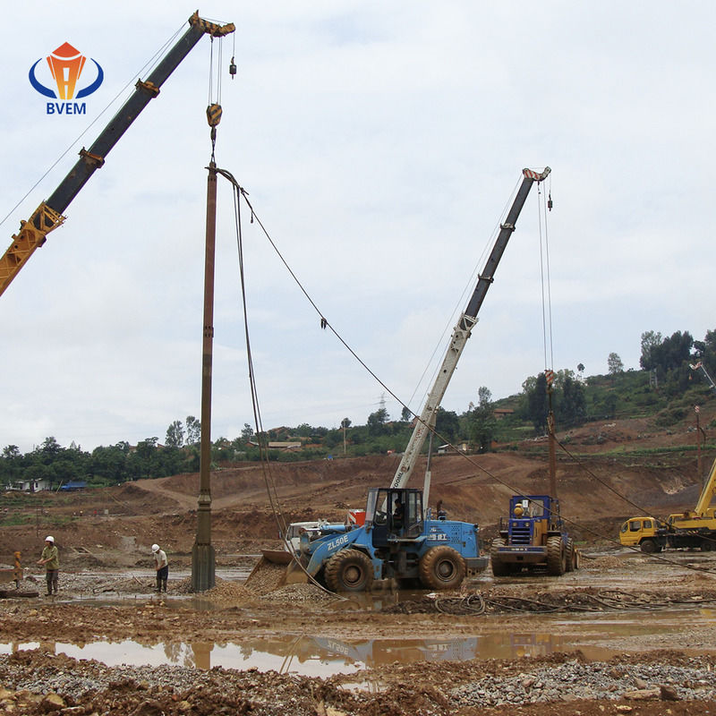 Dispositif de vibroflottation BVEM, haute puissance de pénétration pour renforcer la capacité de cisaillement des fondations