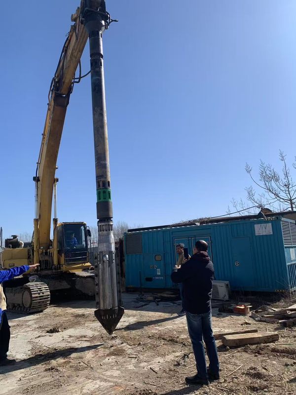 Équipement Vibroflot de marque BVEM Chine Diamètre 500-800 mm avec puissance moteur de 176 kW