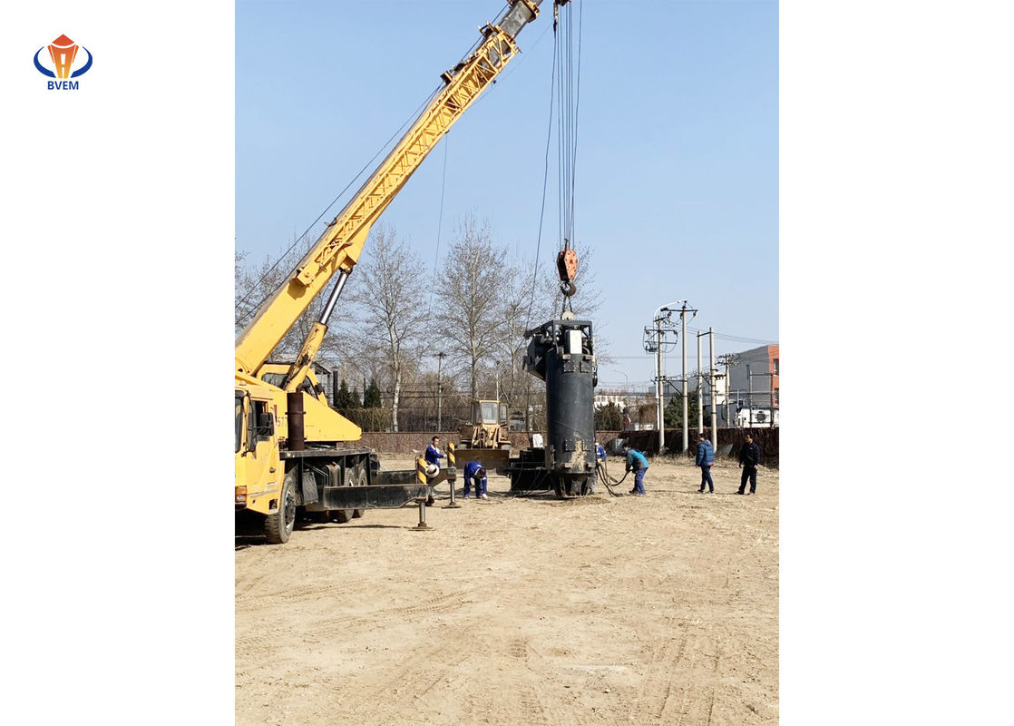 Le vibroflot inférieur puissant d'alimentation a employé pour la construction en pierre de colonne dans le projet en mer BJZC-V400-180