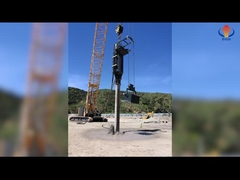 Exposition de vibroflot d'alimentation du fond de BVEM