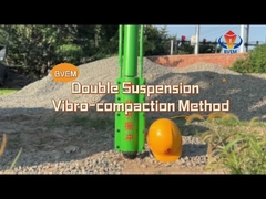 Équipement de compactage par vibroplottation: une efficacité de compactage élevée atteinte
